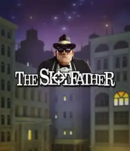 Immerse yourself in the nefarious realm of The Slotfather slot by Betsoft, highlighting a powerful mafia boss standing against a mysterious cityscape. This graphic captures the intense essence of the mafia underworld, with the boss dressed in a classic black suit and hat. Perfect for lovers of gangster-themed games, delivering a gripping escape. 