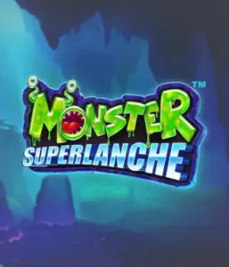 Explore the eerie depths with Monster Superlanche slot by Pragmatic Play, featuring a bright and playful monster logo against a shadowy cave background. This image portrays the fun and excitement of a monster-themed game, perfect for players who love fantasy, offering a captivating play experience. 